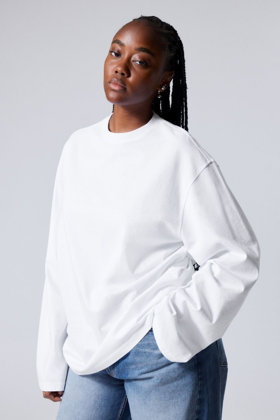 New Weekday Oversized Long Sleeve T-Shirt