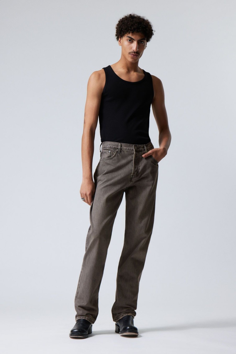 Clearance Weekday Space Relaxed Straight Jeans