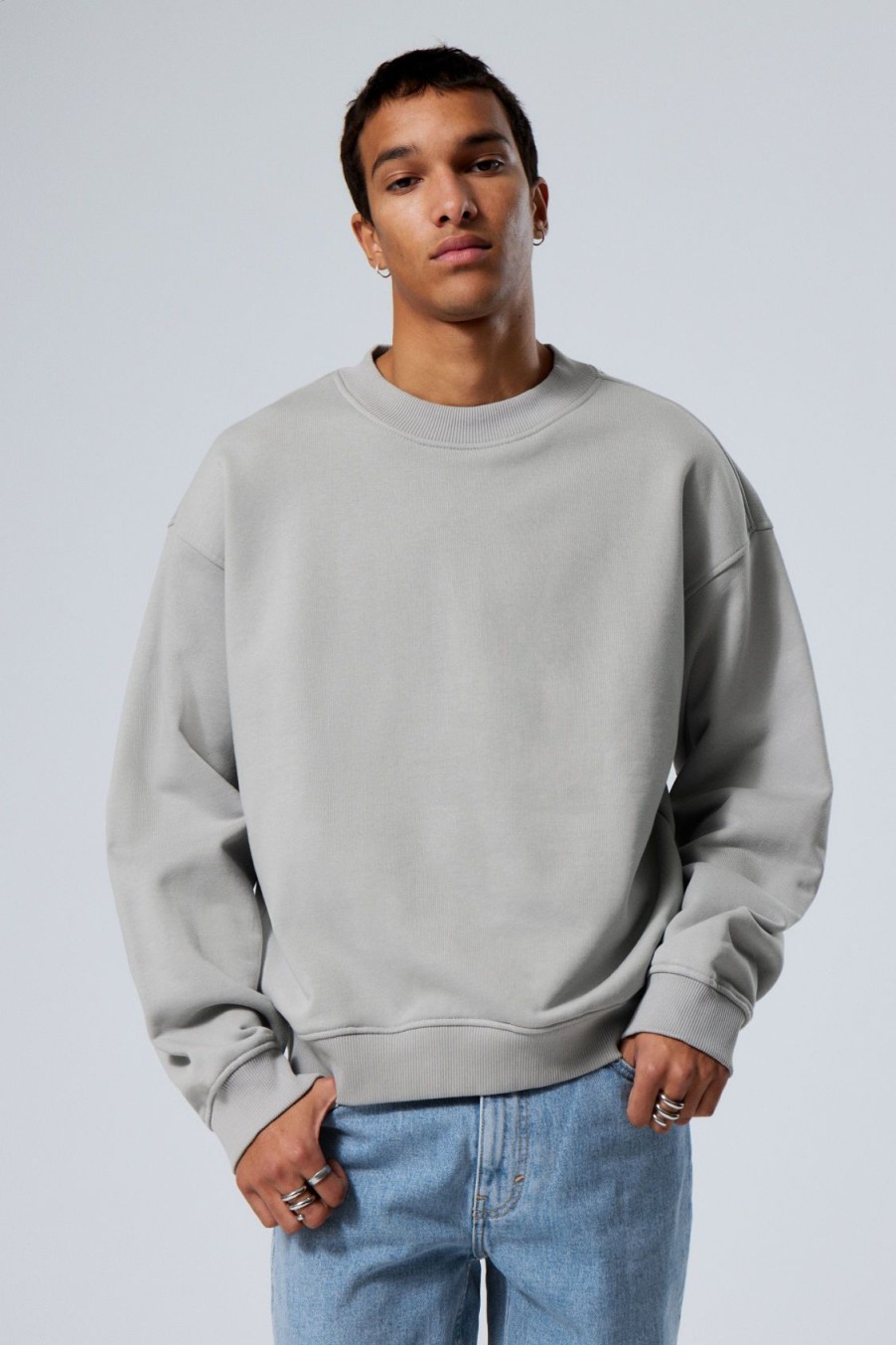 Wholesale Weekday Boxy Heavyweight Terry Sweatshirt