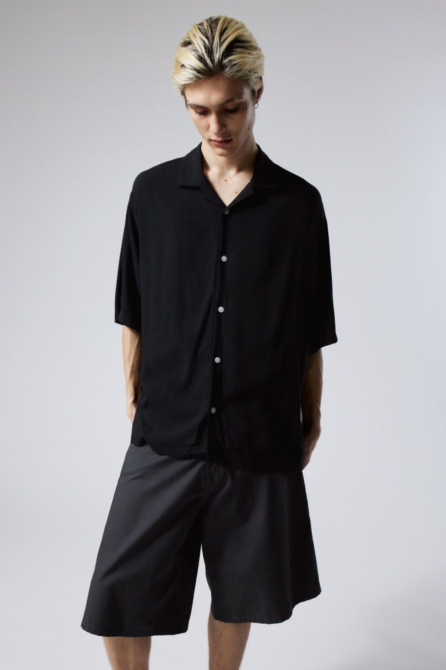 Best Weekday Oversized Resort Short Sleeve Shirt