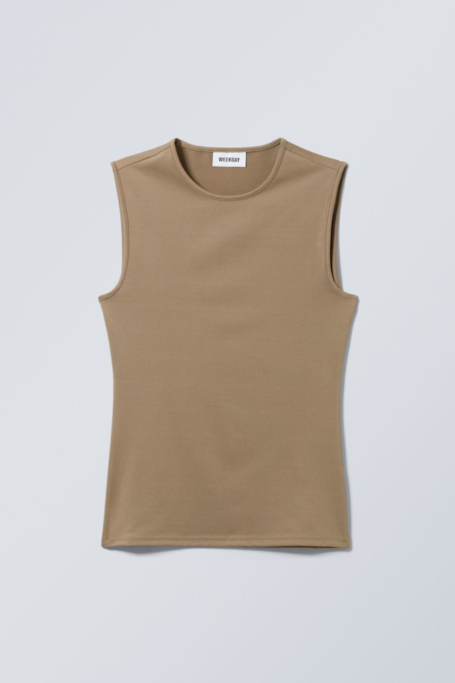 Clearance Weekday Smooth Fitted Tank Top