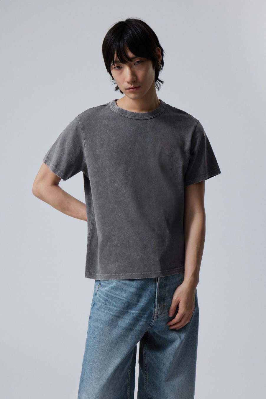 Online Weekday Washed Boxy T-Shirt