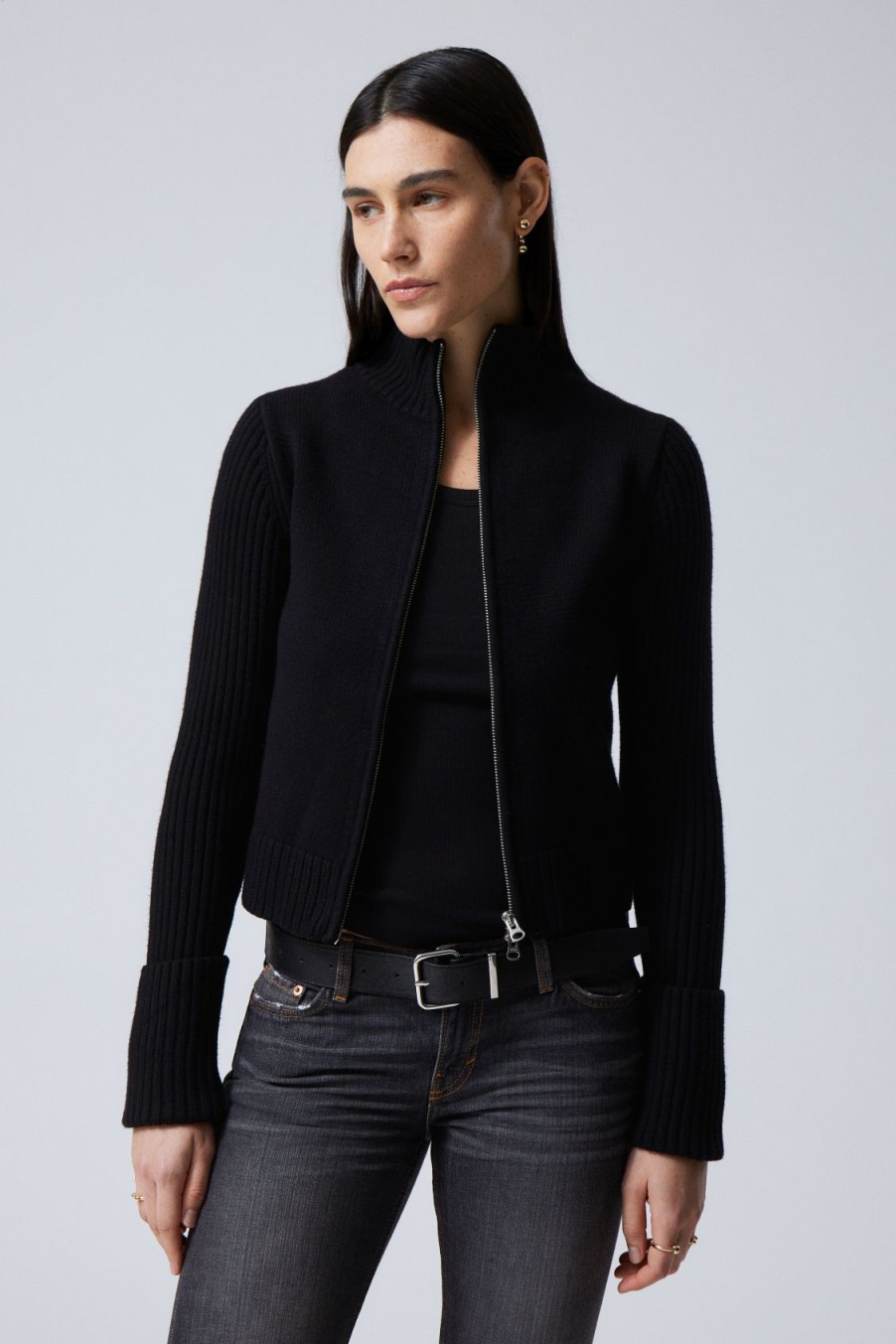 Wholesale Weekday Winona Zip Cardigan