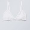 Clearance Weekday Lace Cotton Trim Bra