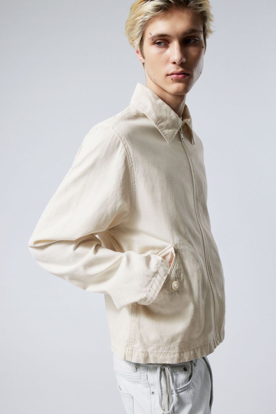 Online Weekday Regular Linen Blend Jacket