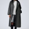 Online Weekday Jones Waxed Coat