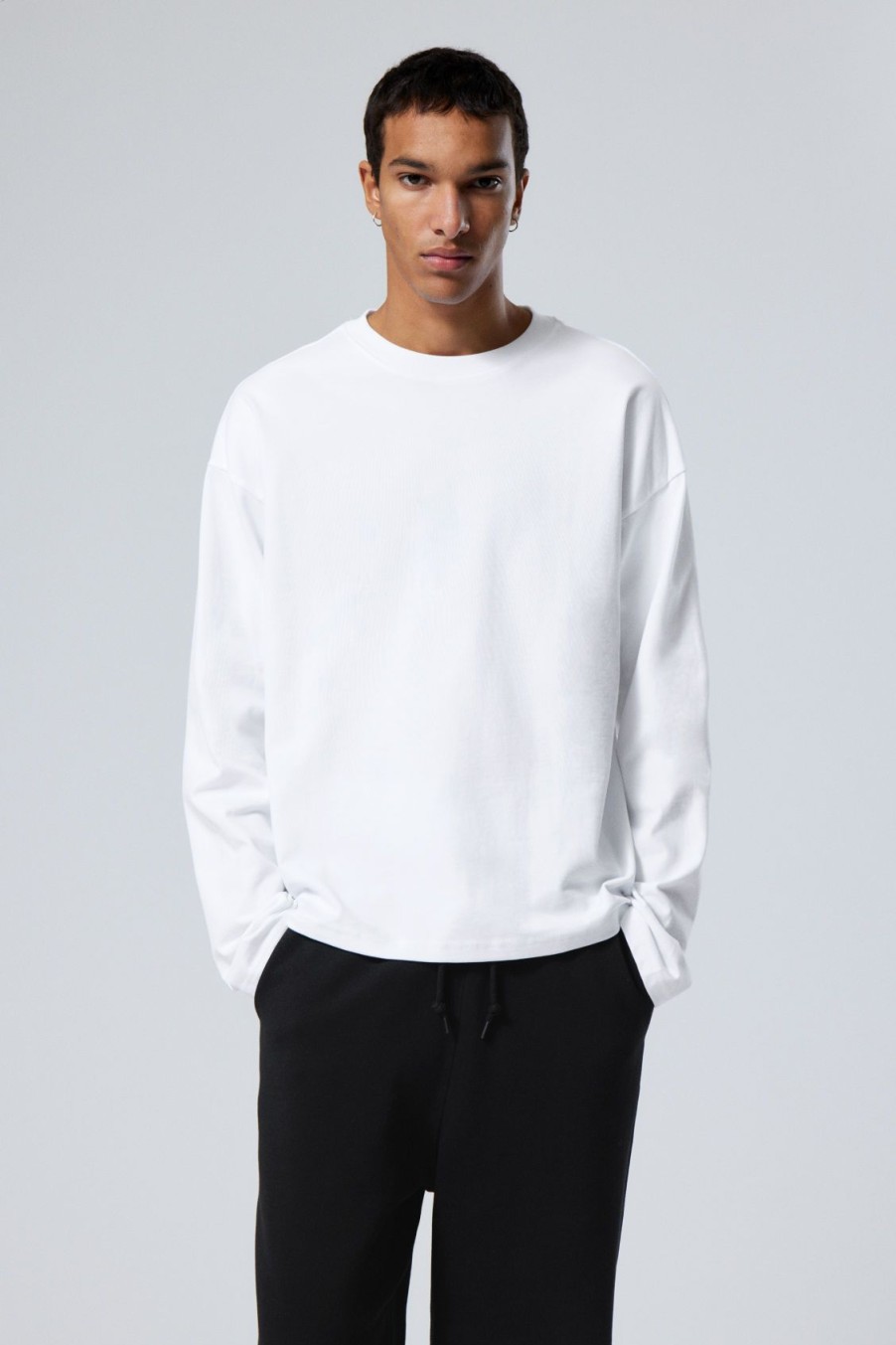 New Weekday Great Boxy Long Sleeve T-Shirt