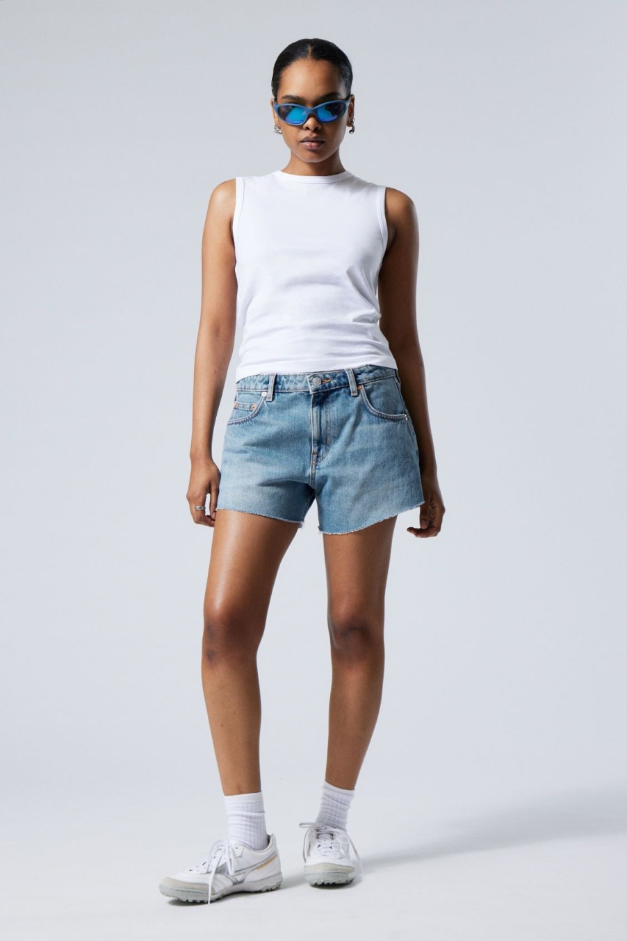 New Weekday Swift Denim Shorts