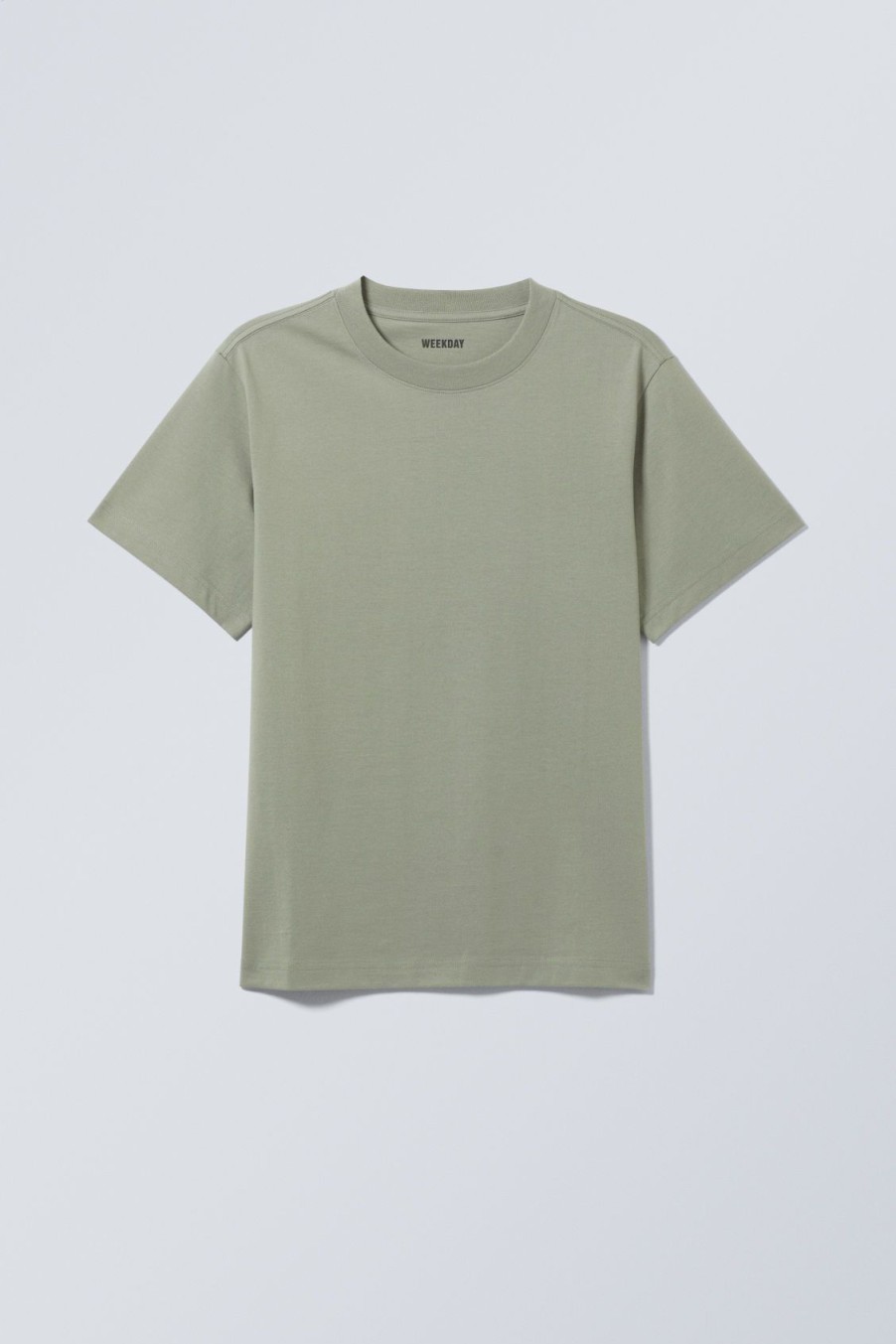 New Weekday Short Boxy Heavyweight T-Shirt