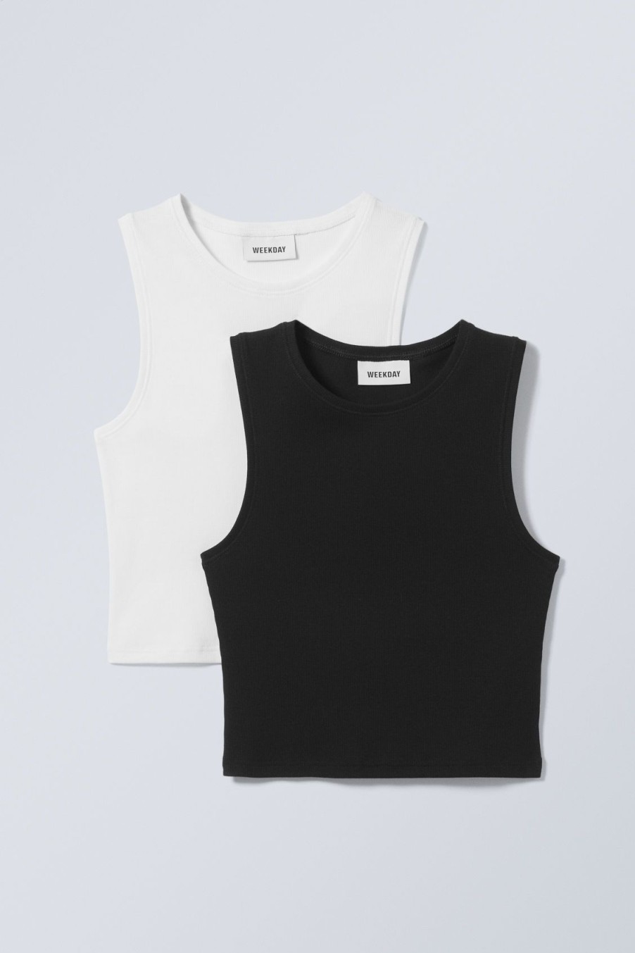 Clearance Weekday 2-Pack Pure Crop Tank Top