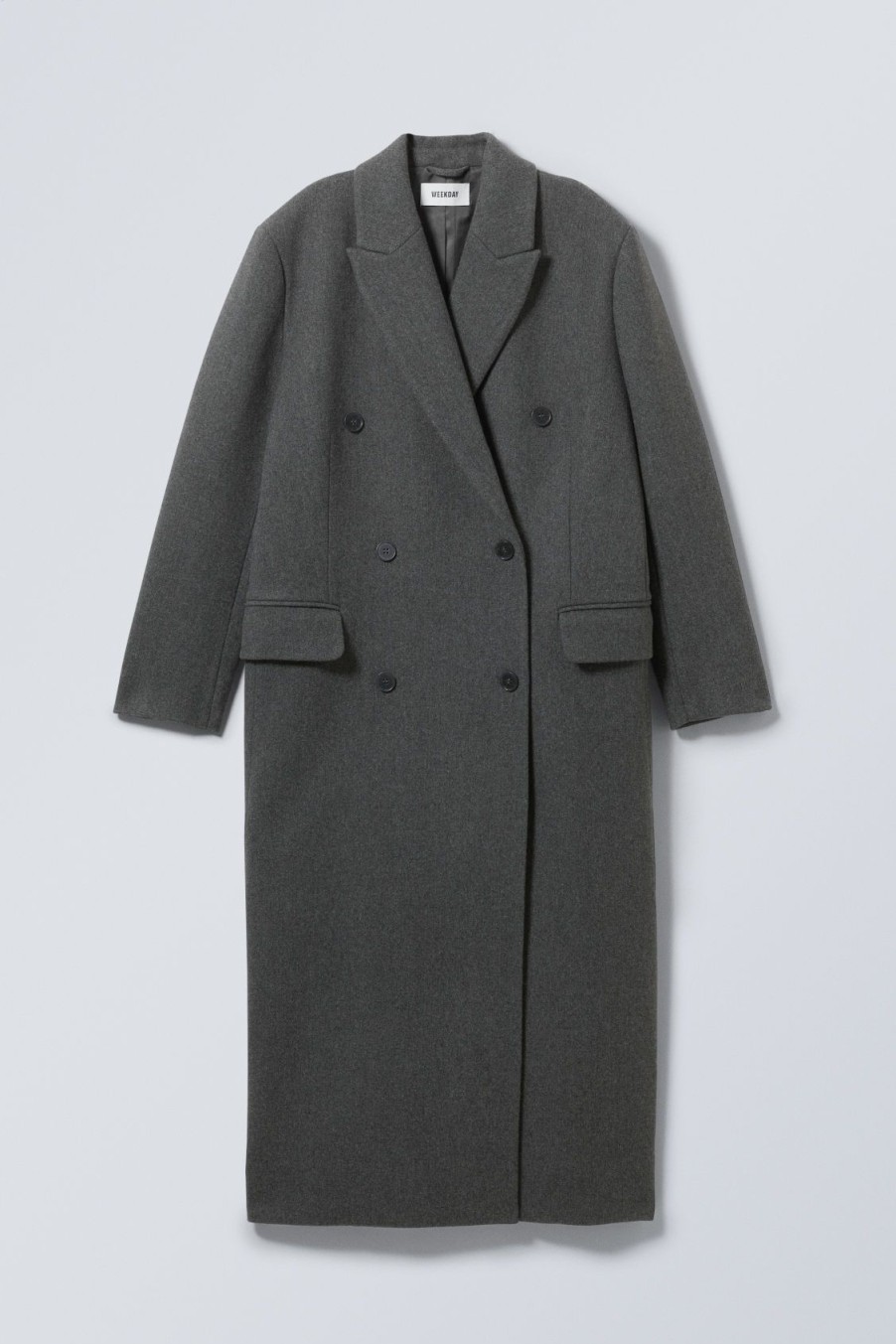 Hot Weekday Alex Oversized Wool Blend Coat