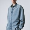 Wholesale Weekday Loose Fit Denim Shirt