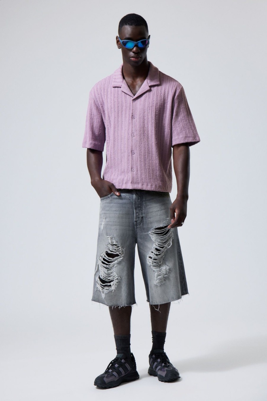 Online Weekday Boxy Structure Resort Shirt