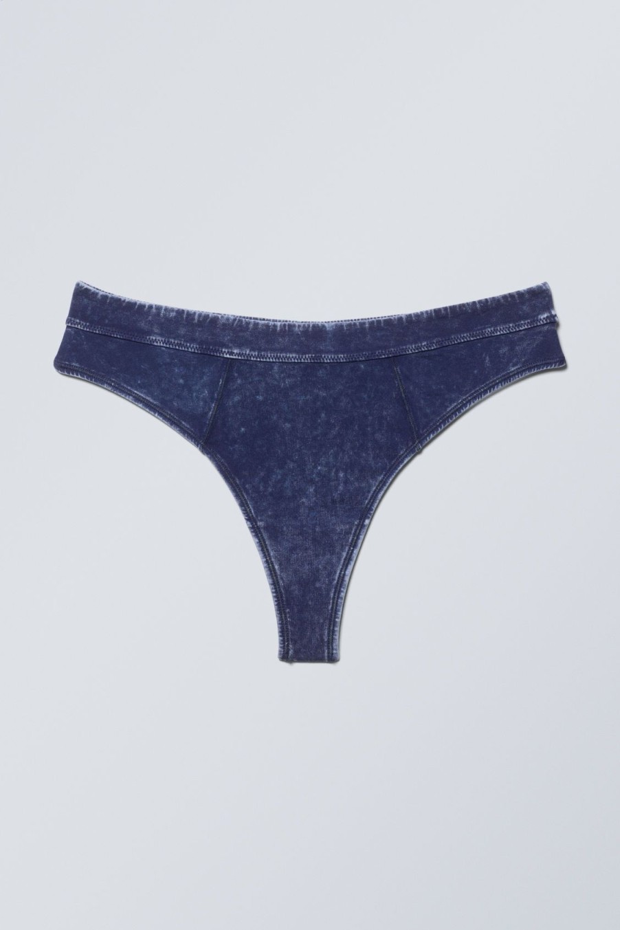 Clearance Weekday Miley Washed Cotton Thong