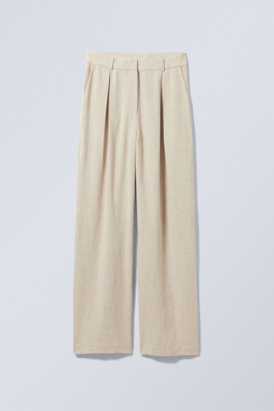 Clearance Weekday Lilah Linen Mix Trousers