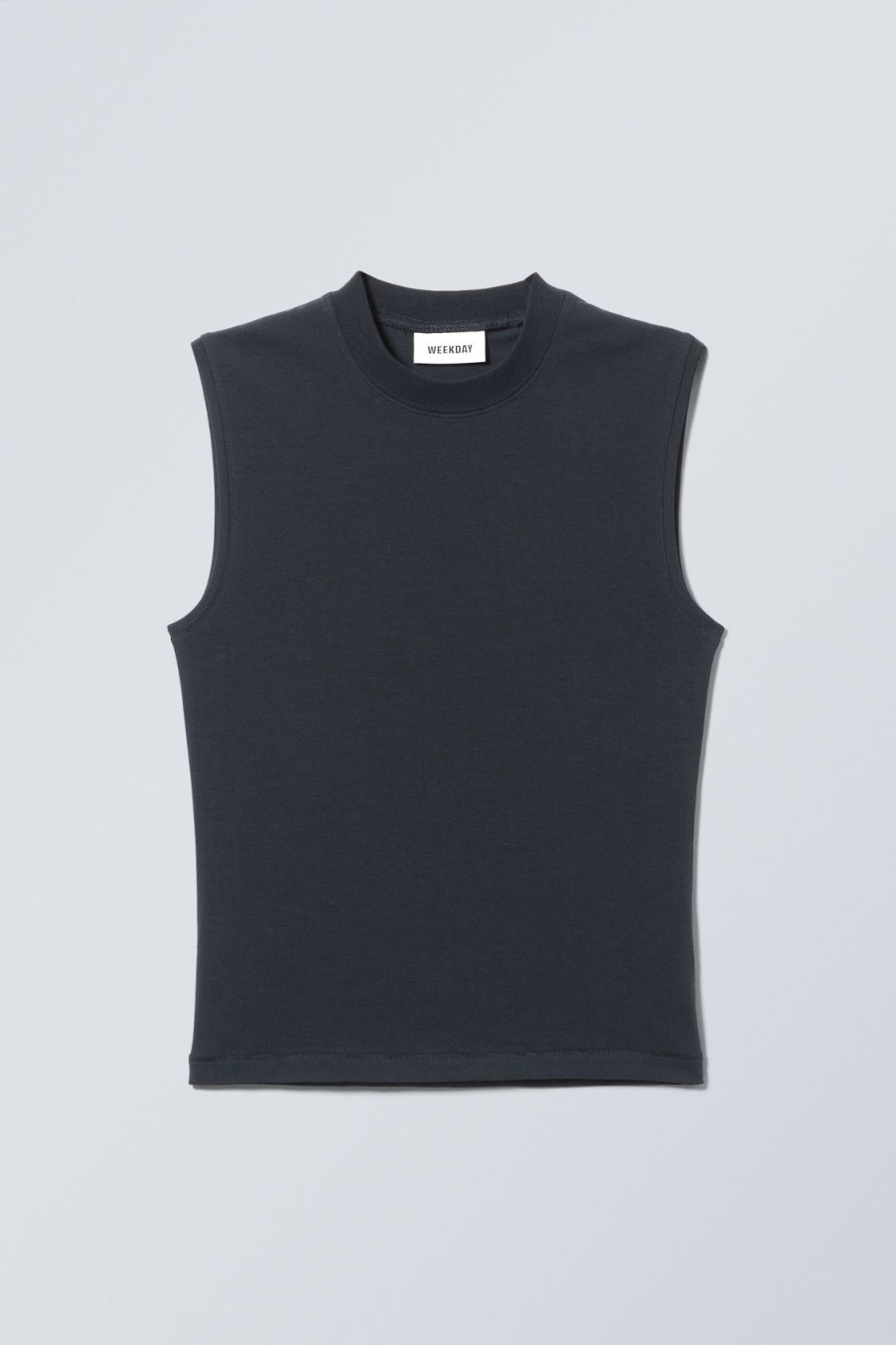 Clearance Weekday Slim Mock Neck Tank Top