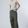 Hot Weekday Parachute Loose Cargo Trousers