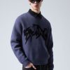 Best Weekday Fabian Graphic Sweater