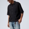 New Weekday Rib Relaxed Resort Shirt