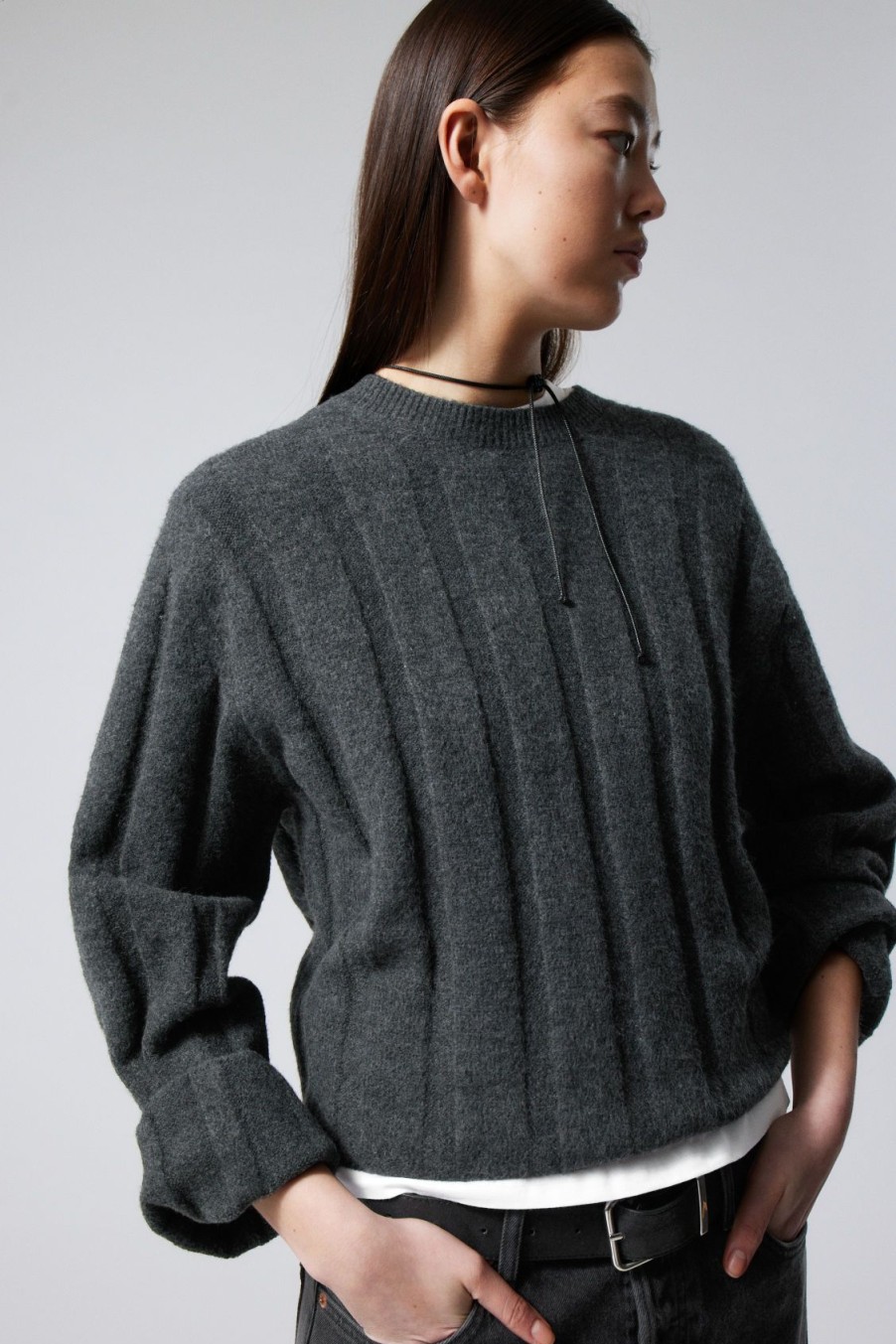 Best Weekday Fiona Rib Sweater