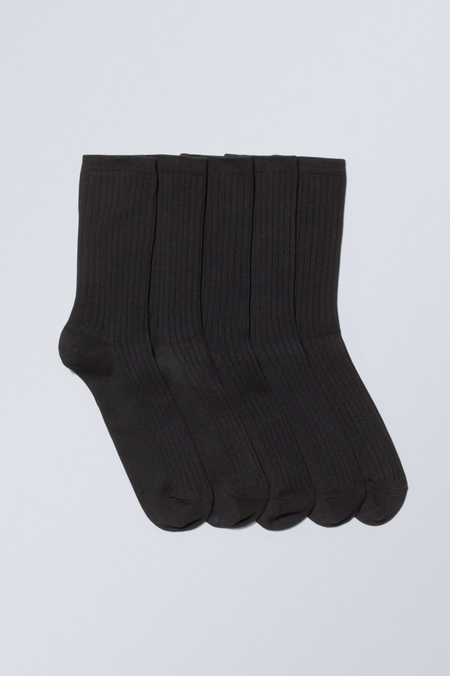 New Weekday 5-Pack Rib Socks