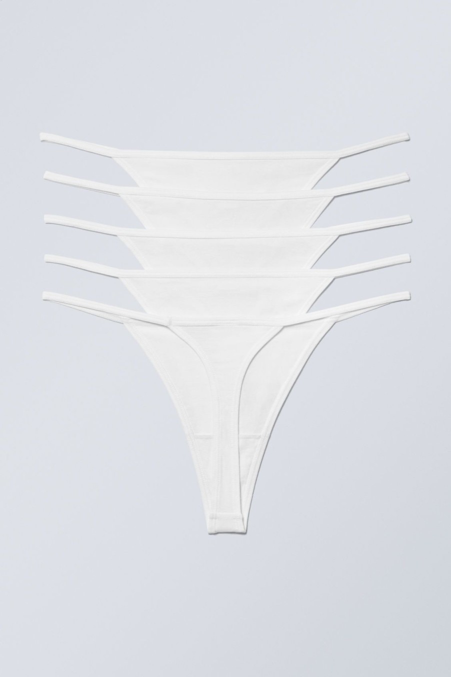 Wholesale Weekday 5-Pack Alex Cotton Tanga Thong