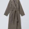 Clearance Weekday Kia Oversized Wool Blend Coat