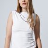 Clearance Weekday Annie Boatneck Sleeveless Top