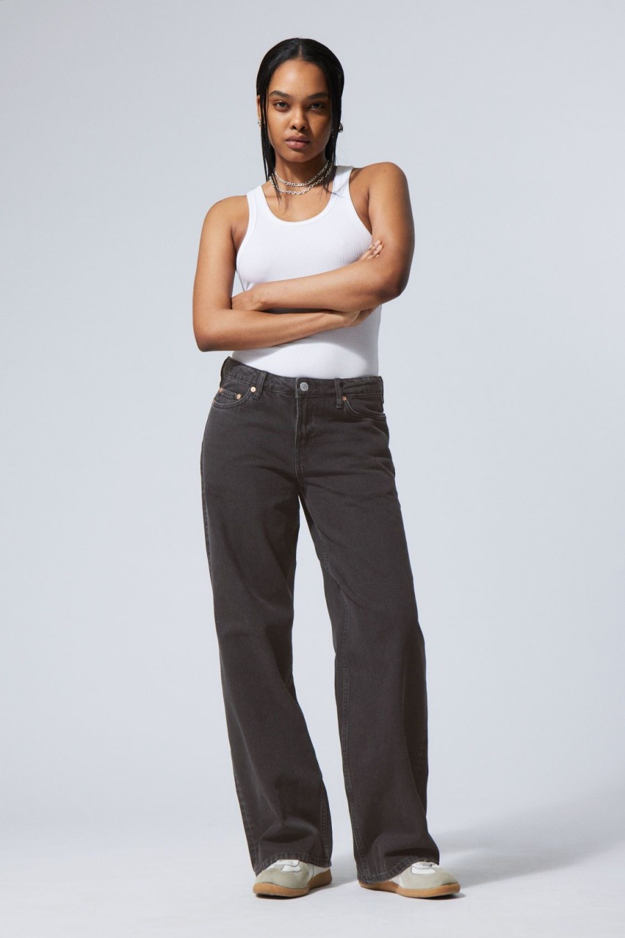 Clearance Weekday Ample Low Loose Jeans