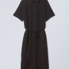 Best Weekday Carla Linen Mix Dress