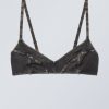 New Weekday Miley Washed Cotton Bra