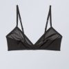 Hot Weekday Bonnie Mesh Triangle Bralette