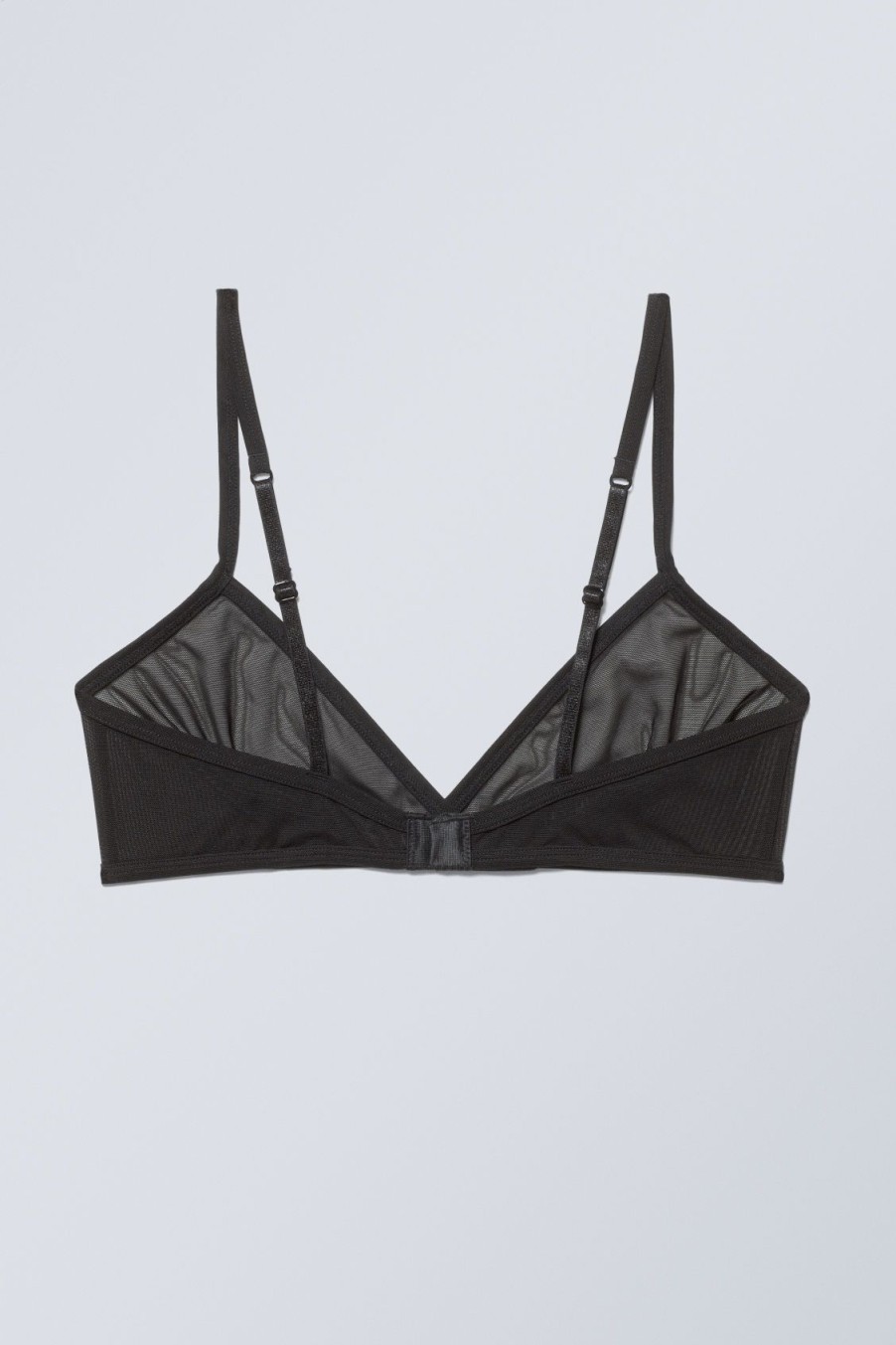 Hot Weekday Bonnie Mesh Triangle Bralette