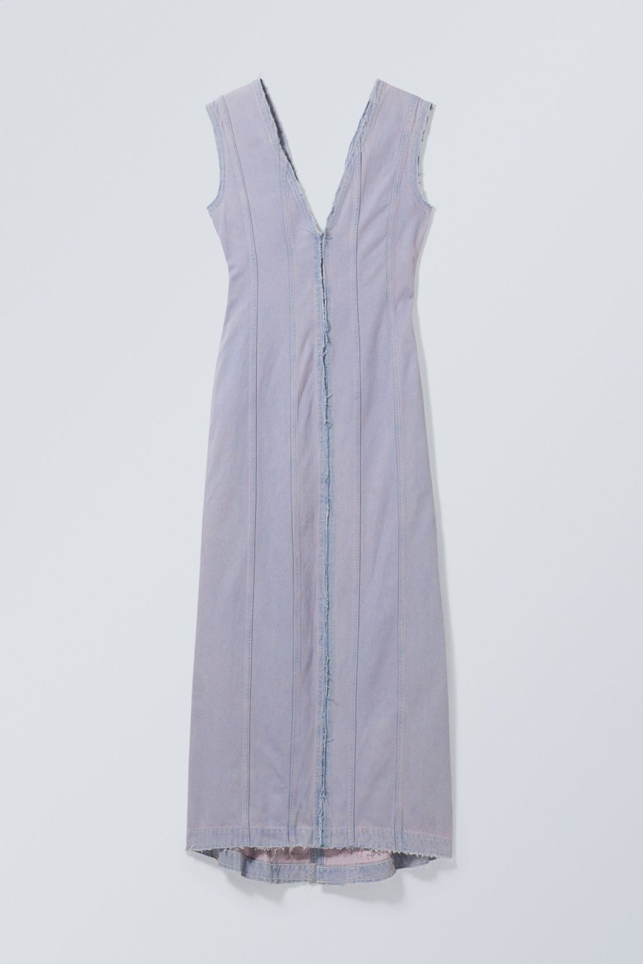 Best Weekday Skewed Denim Dress