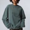 New Weekday Paula Boxy Sweatshirt