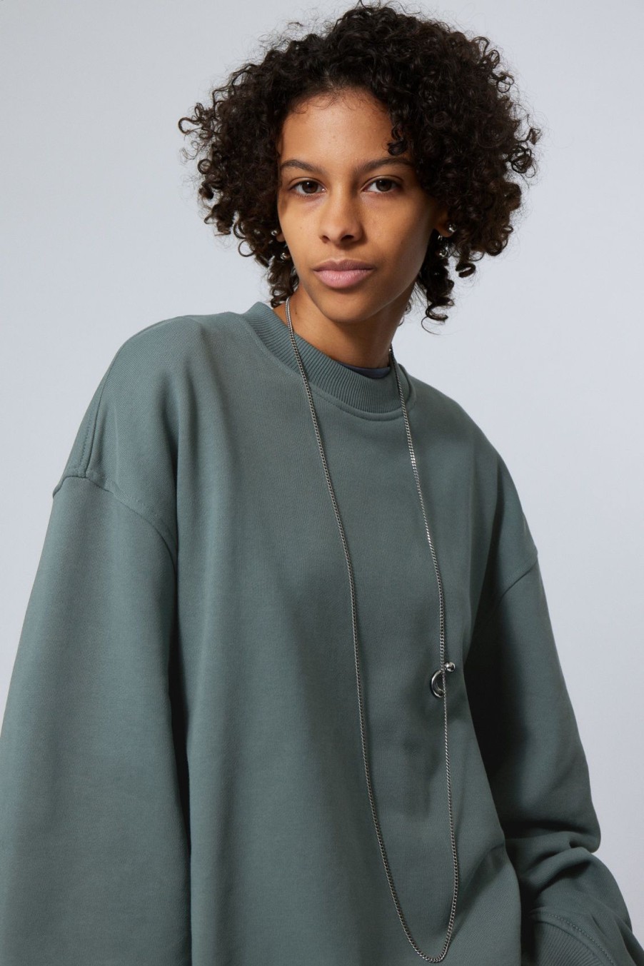 New Weekday Paula Boxy Sweatshirt