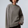 Clearance Weekday Oversized Heavyweight Sweatshirt