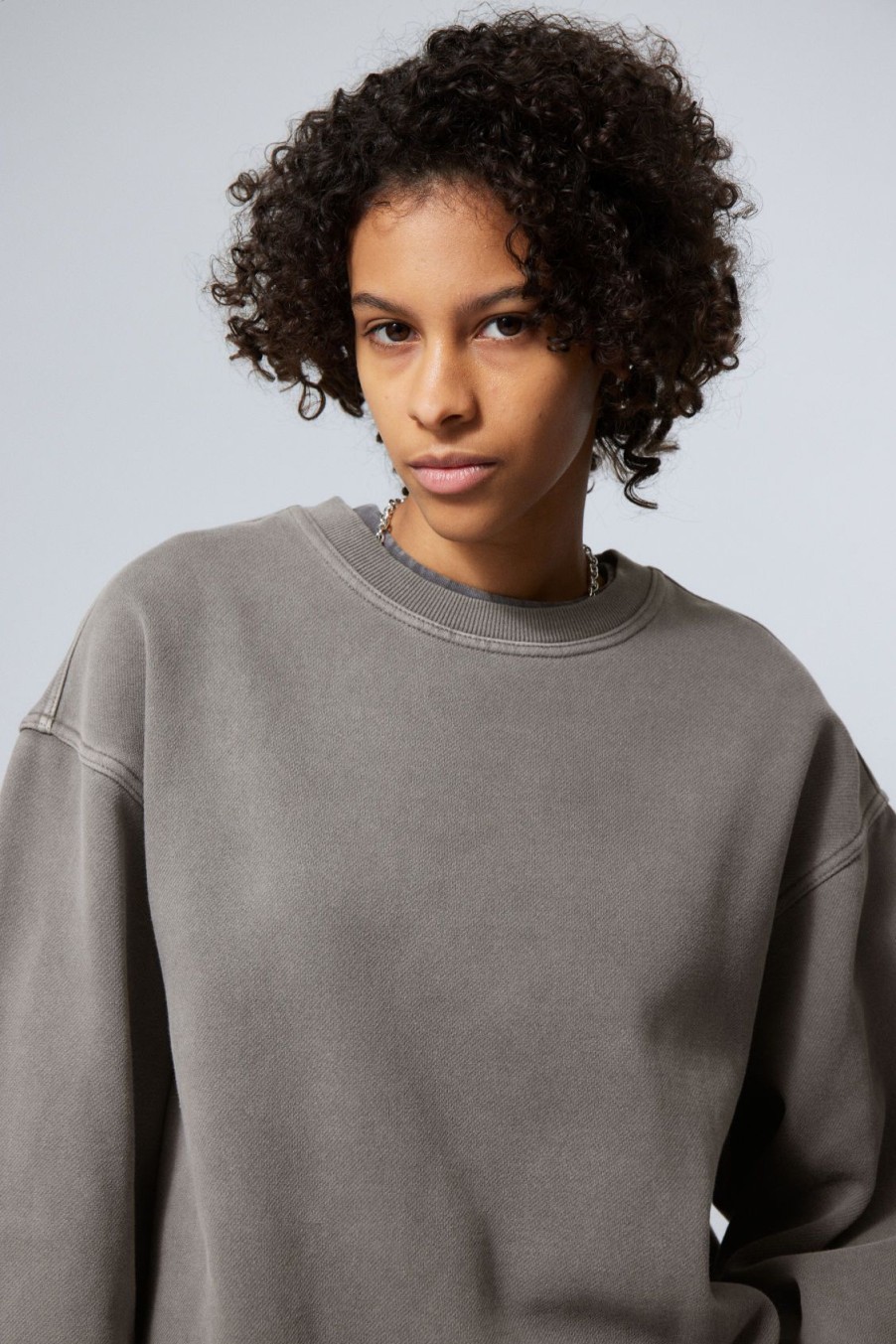 Clearance Weekday Oversized Heavyweight Sweatshirt