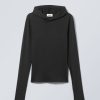 Wholesale Weekday Emily Hooded Longsleeve Top