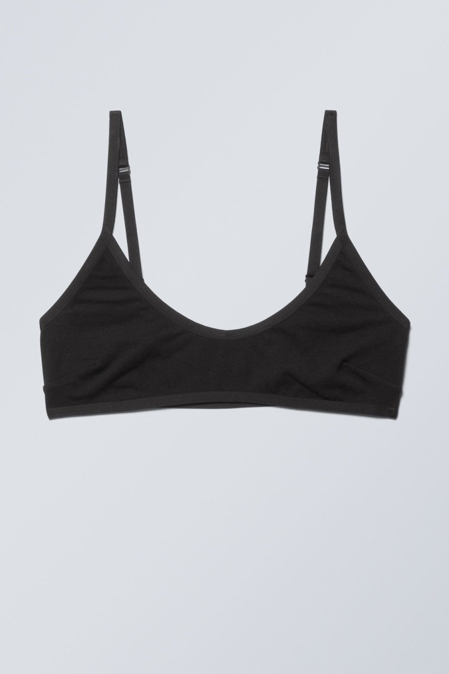 Hot Weekday Inez Scooped Cotton Bralette