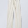 Best Weekday Mia Linen Mix Trousers