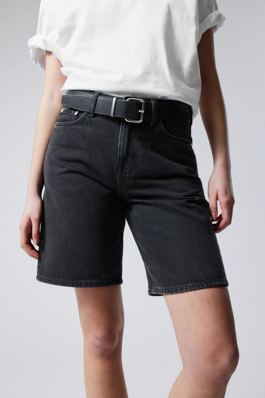 Online Weekday Monterey Denim Shorts