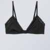 Wholesale Weekday Lace Cotton Trim Bra