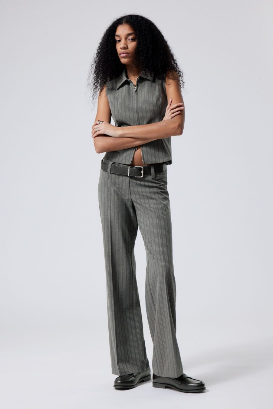 Online Weekday Keel Low Suiting Trousers