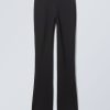 New Weekday Philo Flared Jersey Trousers