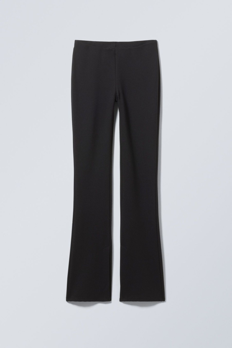 New Weekday Philo Flared Jersey Trousers