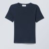 New Weekday Slim Fitted T-Shirt