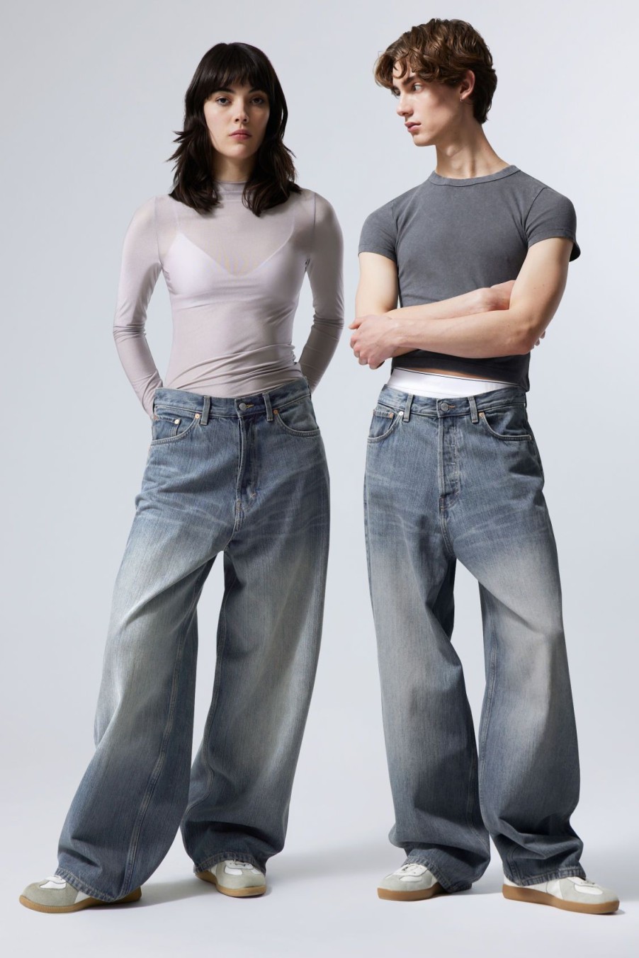 Wholesale Weekday Astro Loose Baggy Jeans