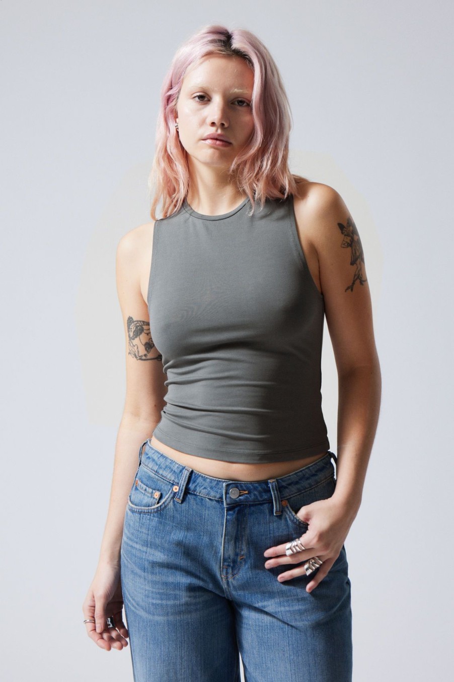 New Weekday Soft Brushed Tank Top