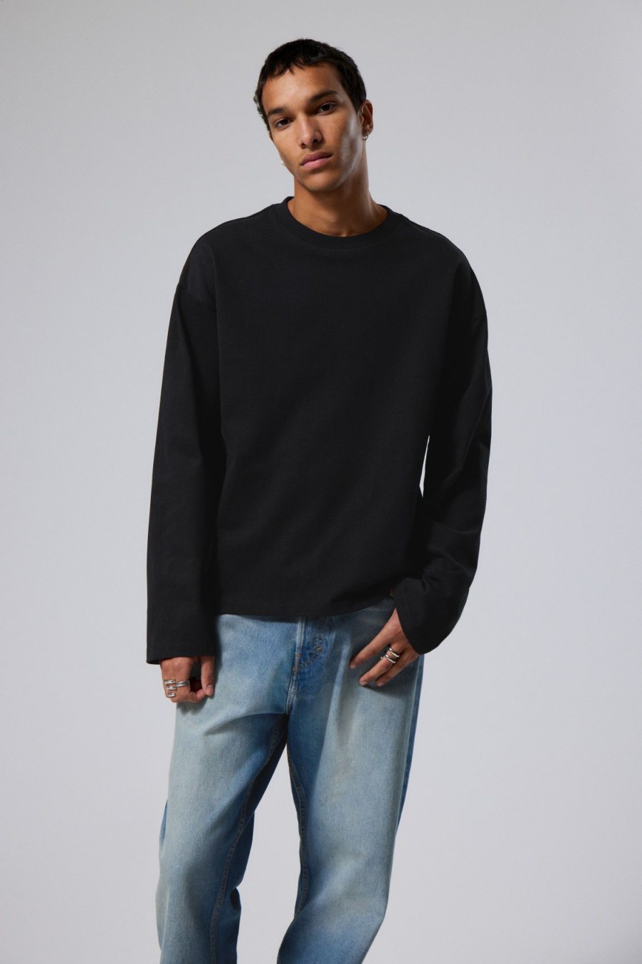 Clearance Weekday Great Boxy Long Sleeve T-Shirt